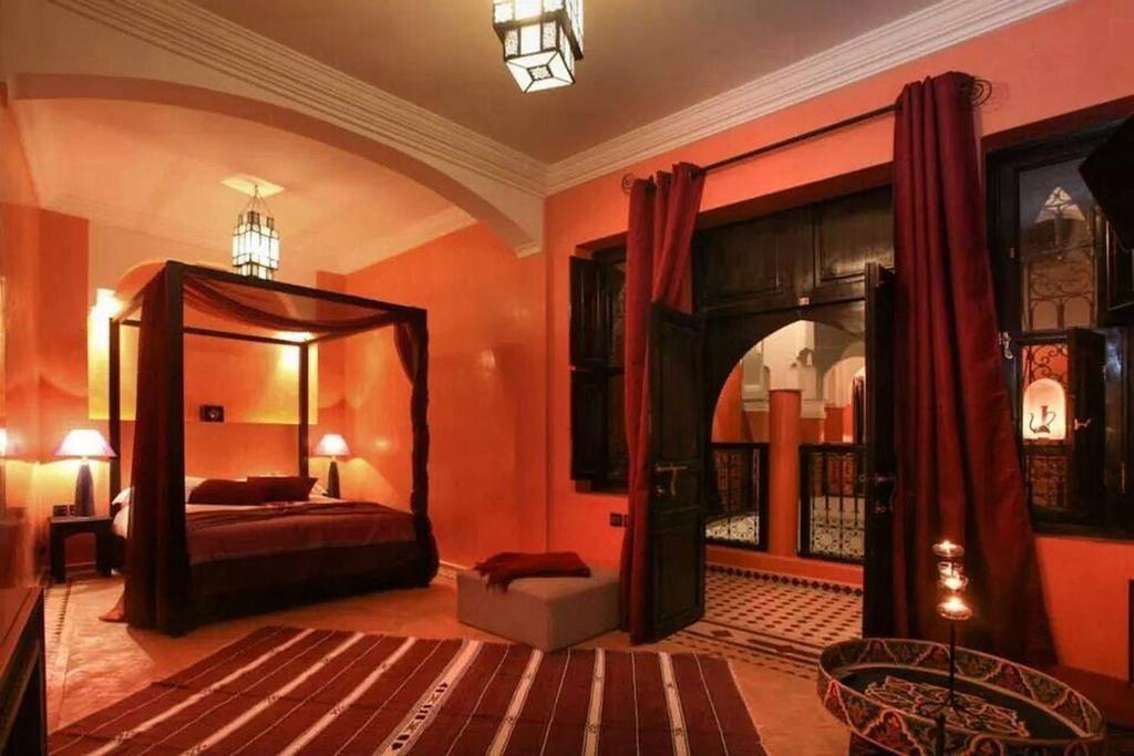 Riad Mounlight Marrakesh Værelse billede